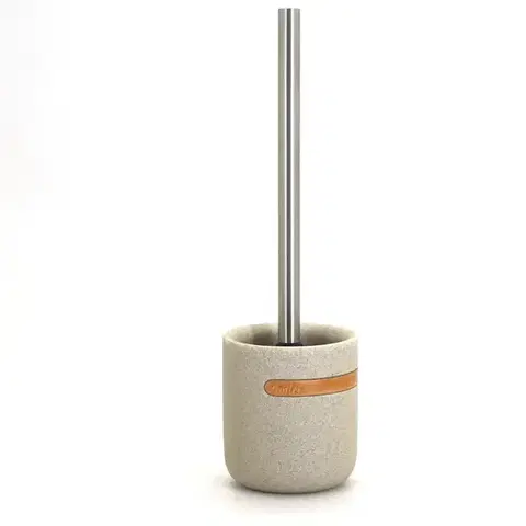 Kúpeľňové doplnky WC kefa PL-4097 sandbeige