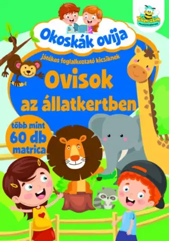 Nalepovačky, vystrihovačky, skladačky Okoskák ovija - Ovisok az állatkertben
