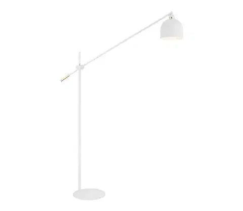 Lampy Argon 4734 - Stojacia lampa DETROIT 1xE27/15W/230V biela 4734