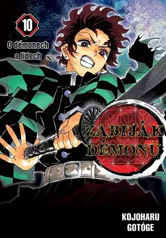 Manga Zabiják démonů 10: O démonech a lidech - Kojoharu Gotóge