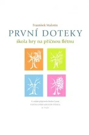 Hudba - noty, spevníky, príručky První doteky - František Malotín