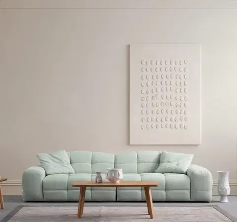 Pohovky a gauče Trojmiestna pohovka Pescara Lounge (L2-2R) - Pale Green