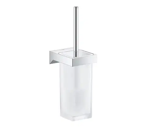 Svietidlá GROHE 40857000 - Sada na čistenie WC SELECTION CUBE lesklý chróm 40857000