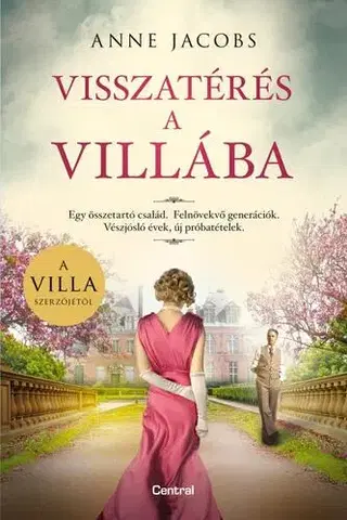 Romantická beletria Visszatérés a villába - Anne Jacobsová,Ágnes Almássy