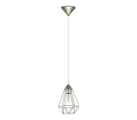 Svietidlá Eglo 33617 - Závesný luster na lane TARBES 1xE27/60W/230V 33617