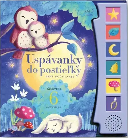 Zvukové knihy Uspávanky do postieľky - Prvé počúvanie