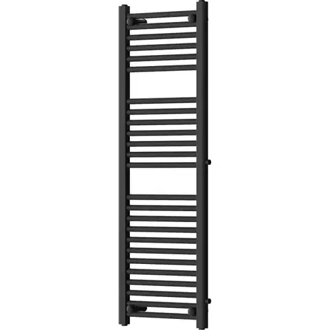 Radiátory do kúpeľne MEXEN - Mars vykurovací rebrík/radiátor 1200 x 400 mm, 439 W, čierna W110-1200-400-00-70-S