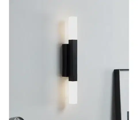 Svietidlá Eglo 900617 - LED Kúpeľňové nástenné svietidlo ALCUDIA 2xLED/5,5W/230V IP44 900617