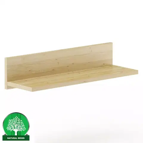 Borovicový nábytok Polička borovica PK151-80x18x25 surová