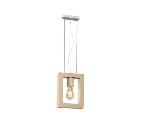 Svietidlá  Luster na lanku MACK 1xE27/60W/230V MLP5463
