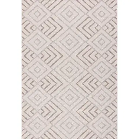 Koberce Lineo Geometrický koberec z vlny a atramentu 200x290cm
