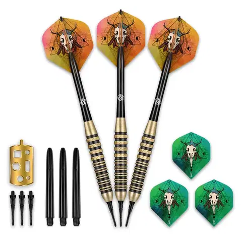 Šípky Shot Value Range Talisman Brass soft 3ks 18 g