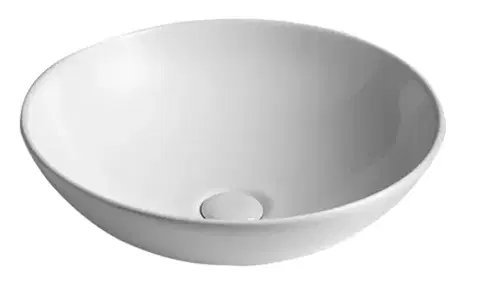 Umývadlá SAPHO - DIMP keramické umývadlo na dosku, Ø 46cm, biela WH060