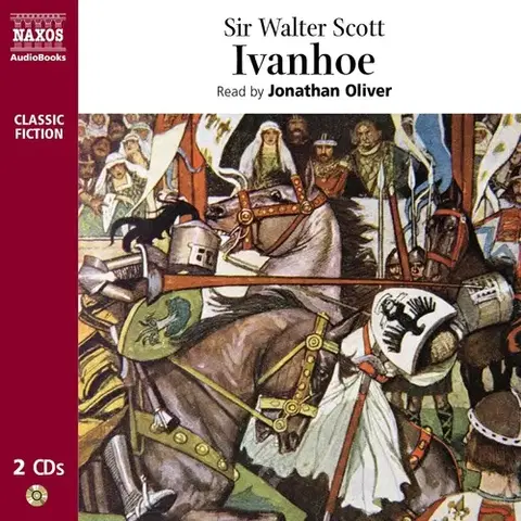 Svetová beletria Naxos Audiobooks Ivanhoe (EN)