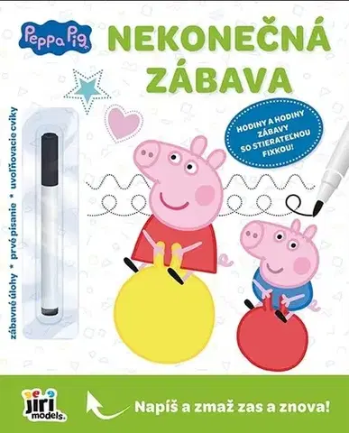 Príprava do školy, pracovné zošity Nekonečná zábava - Prasiatko Peppa