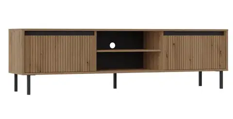 TV stolíky SELESTA 312 televízny stolík, dub Evoke