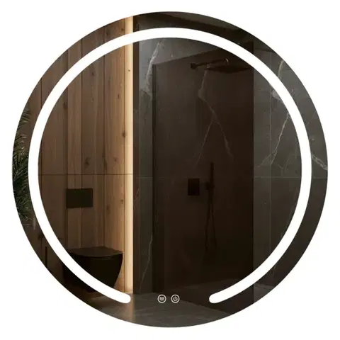 Kúpeľňové zrkadlá REA - Zrkadlo LED 90cm Modern HOM-00907