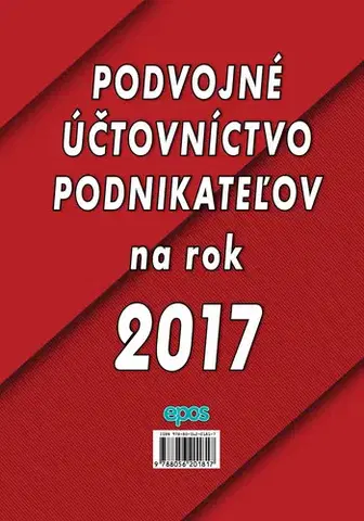 Dane, účtovníctvo Podvojné účtovníctvo podnikateľov na rok 2017