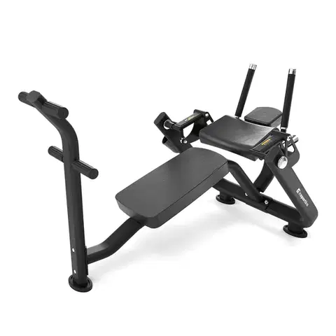 Posilňovacie stroje Posilňovač brucha na šikmej lavici inSPORTline Velocer plate loaded
