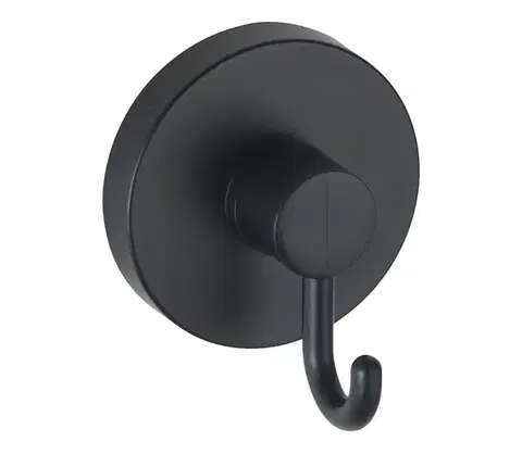 Svietidlá WENKO 24730100-Háčik VACUUM-LOC okrúhly 6x6,7 cm čierny 24730100