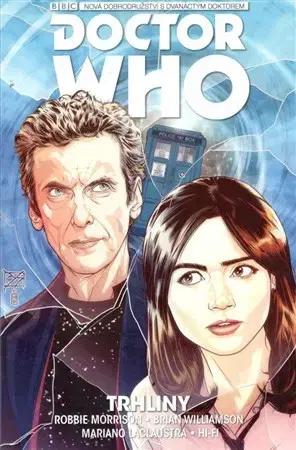 Komiksy Dvanáctý Doctor Who: Trhliny - Robbie Morrison,George Mann,Jiří Pavlovský