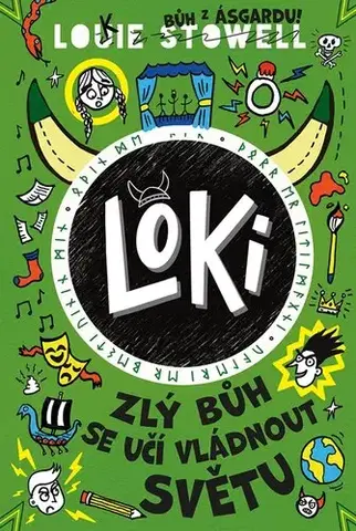 Dobrodružstvo, napätie, western Loki 3: Zlý bůh se učí vládnout světu - Louie Stowell,Eva Kadlecová