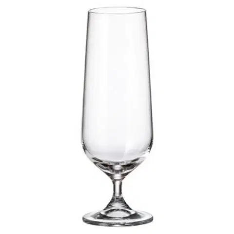 Poháre Kinekus Pohár na pivo sklenený 380ml, 6ks, STRIX