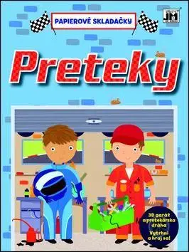 Nalepovačky, vystrihovačky, skladačky Preteky - Papierové skladačky