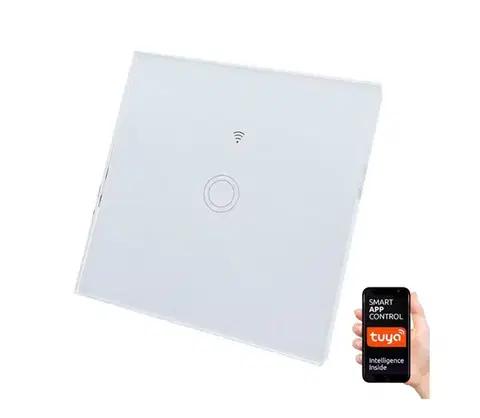 LED osvetlenie Greenlux Spínač domový SWITCH 1000W/230V Wi-Fi Tuya 