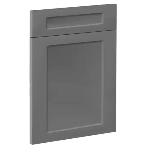Kuchynské skrinky Čelo skrinky Luxeo F15-D60S1-AX rám dark grey