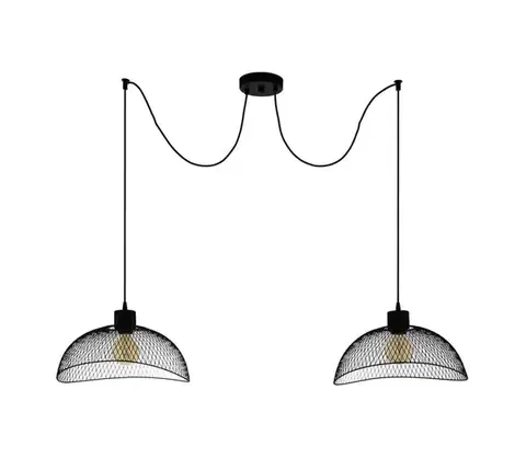 Svietidlá Eglo 43306 - Luster na lanku POMPEYA 2xE27/60W/230V pavúk 43306