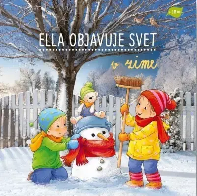 Leporelá, krabičky, puzzle knihy Ella objavuje svet: V zime - Sandra Grimm