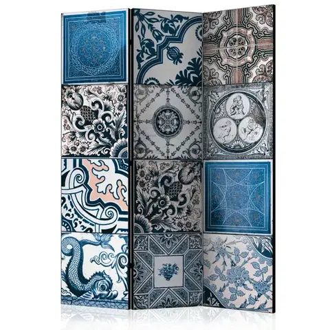 Paravány Paraván Blue Arabesque Dekorhome