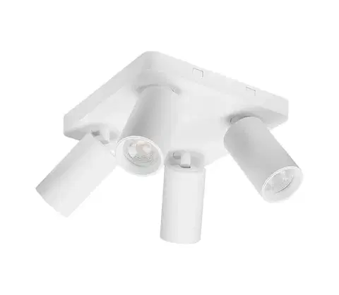 Svietidlá Rabalux 73088 - Bodové svietidlo YORLI 4xGU10/7W/230V biele 73088