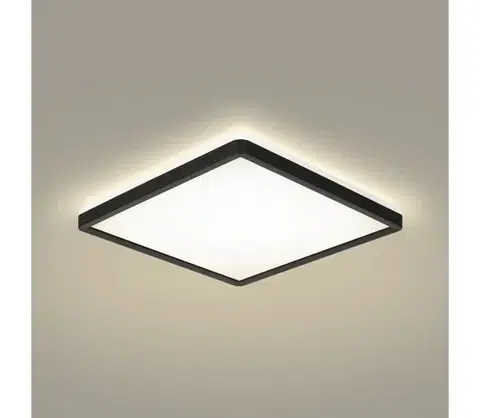 Svietidlá BRILAGI - LED Kúpeľňové svietidlo ULTRA SLIM LED/18W/230V 30x30 cm čierna IP54 BRI231
