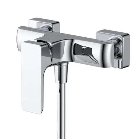 Kúpeľňové batérie Sprchová batéria SAT Brevis bez sprchového setu 150 mm chróm SATBSBRE268 SATBSBRE268