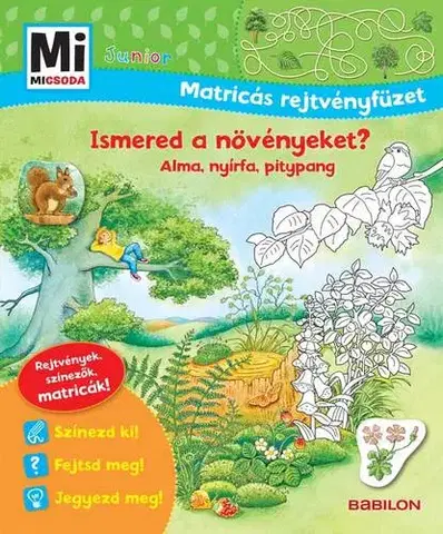 Príprava do školy, pracovné zošity Ismered a növényeket? Alma, nyírfa, pitypang - Tatjana Marti,Sára Márialigeti