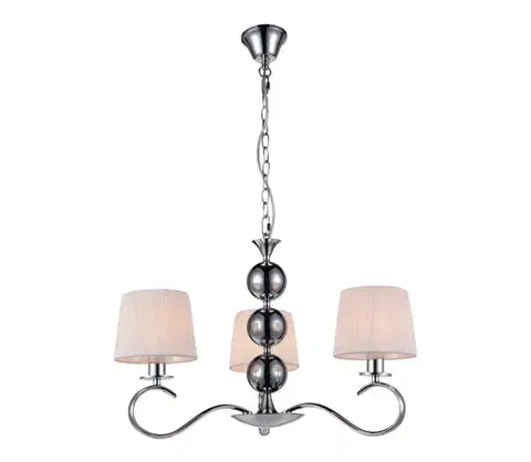 Svietidlá  Luster na reťazi CLARA 3xE14/40W/230V 33-21618
