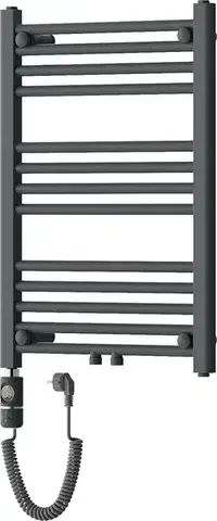Radiátory do kúpeľne MEXEN/S - Mars radiátor + vykurovacia tyč 700 x 500 mm, 300 W, antracit W110-0700-500-2300-66