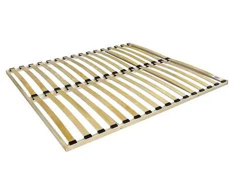 Rošty do postelí KONDELA Monna New lamelový rošt 140x200 cm brezové drevo / plast
