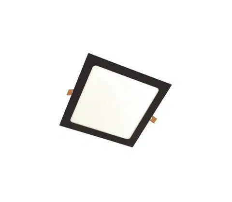 Svietidlá  LED Podhľadové svietidlo GERE LED/18W/230V 4500K čierna SKU045592