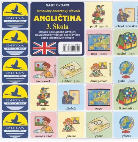 Gramatika a slovná zásoba Najdi dvojici - Angličtina - 3. Škola - Kolektív autorov