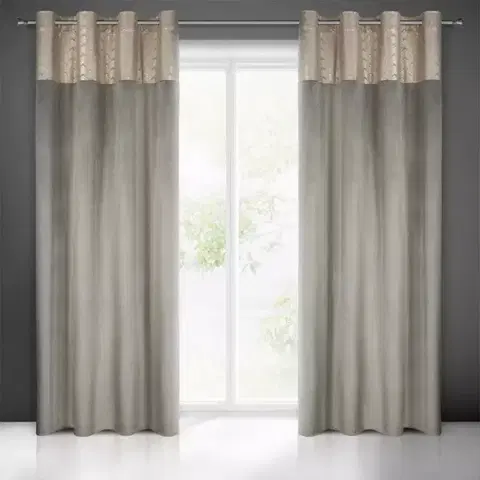 Závesy do spálne Záves ELEN 140X250 na priechodkách 388795