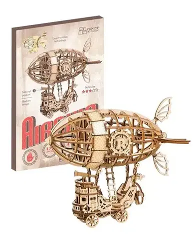 3D puzzle 3D Creative Drevené 3D puzzle Vzducholoď
