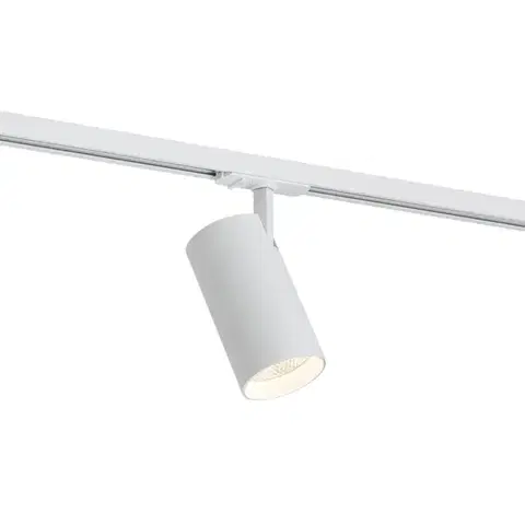 Koľajnicové svetelné systémy Moderný reflektor biely pre 1-fázový koľajnicový systém vrátane LED - Iconic Mark