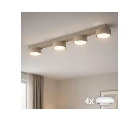 Svietidlá BRILAGI - LED bodové svietidlo MONO 4xGX53/30W/230V béžové 90-006B