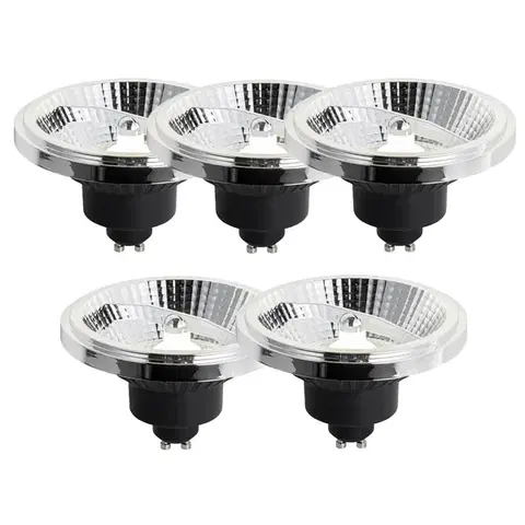 LED osvetlenie Sada 5 stmievateľných LED žiaroviek GU10 111 mm 10,5 W 770 LM 4000 K