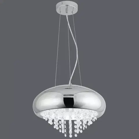 Lampy nad stôl do jedálne Luster 18096-M LED CHR LW