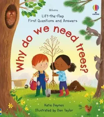 Leporelá, krabičky, puzzle knihy First Questions and Answers: Why do we need trees? - Katie Daynes,Daniel Taylor