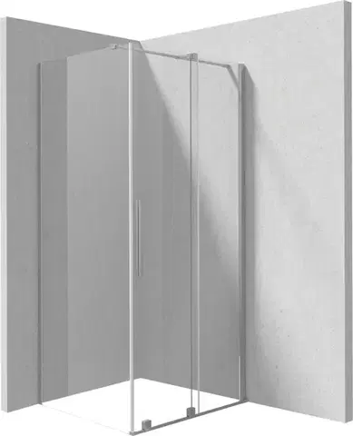 Sprchovacie kúty DEANTE - Prizma krátka ku kolmej stene/dlhá k paralelnej stene sprchovací kút, obdĺžnikový, 120x80 cm; KPNFP12S08